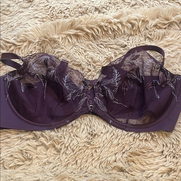 Soma Deep Purple Lace Bra - Picture 3 of 3